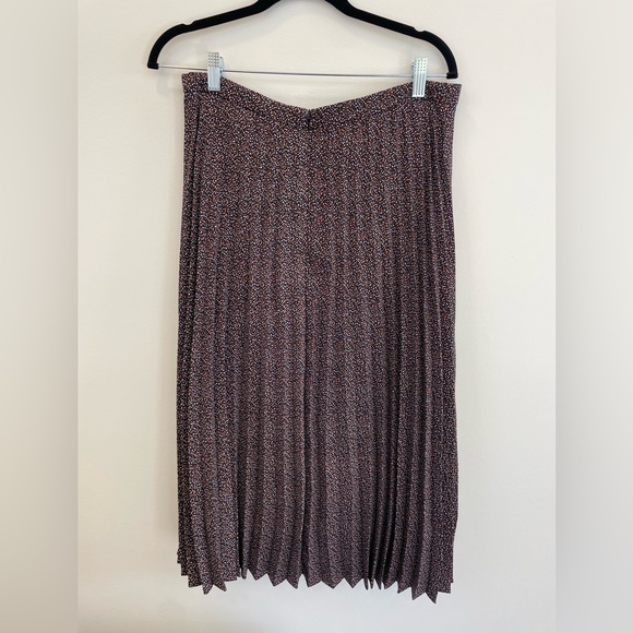 J.Crew pleated mid-length skirt sz12 NWT - Picture 3 of 7